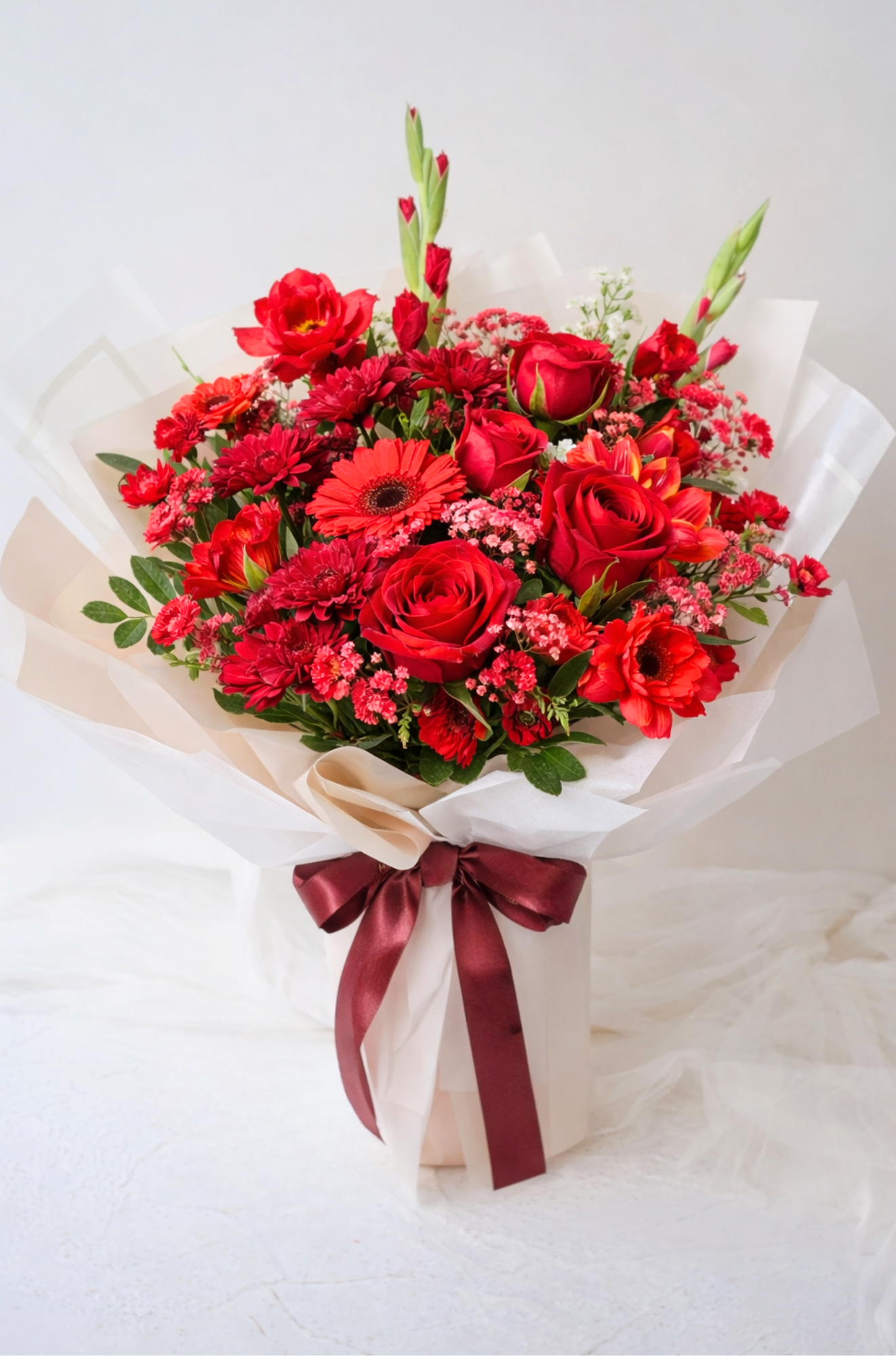 Nikita's Favourite Crimson Bouquet