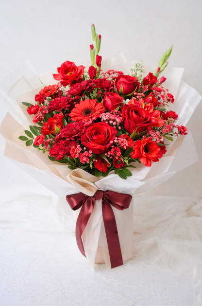 Nikita's Favourite Crimson Bouquet