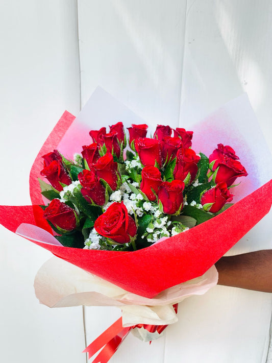 Red Roses hand bouquet
