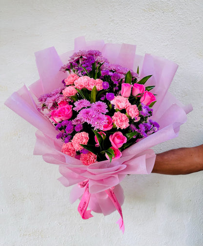 Pretty Pink by BloomOnly who is a premium number 1 florist in pune that delivers same day