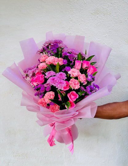 Pretty Pink by BloomOnly who is a premium number 1 florist in pune that delivers same day