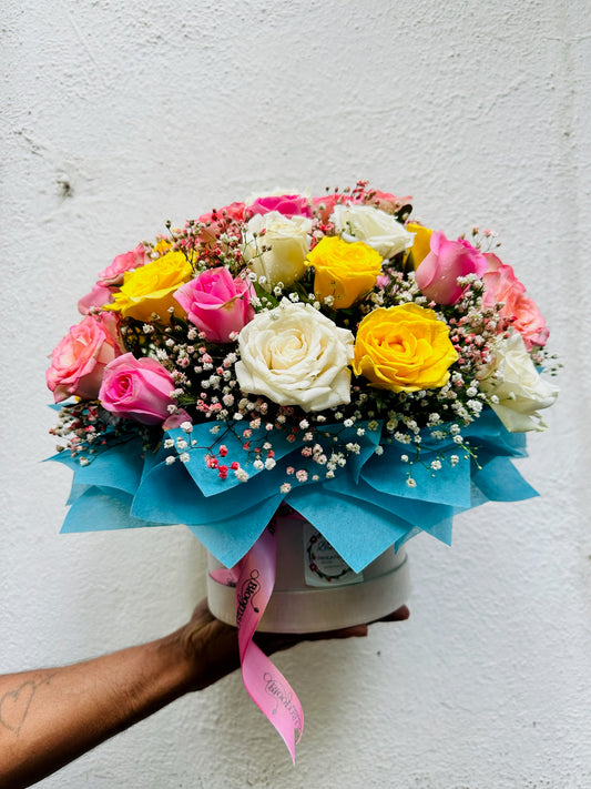 32 Roses box bouquet