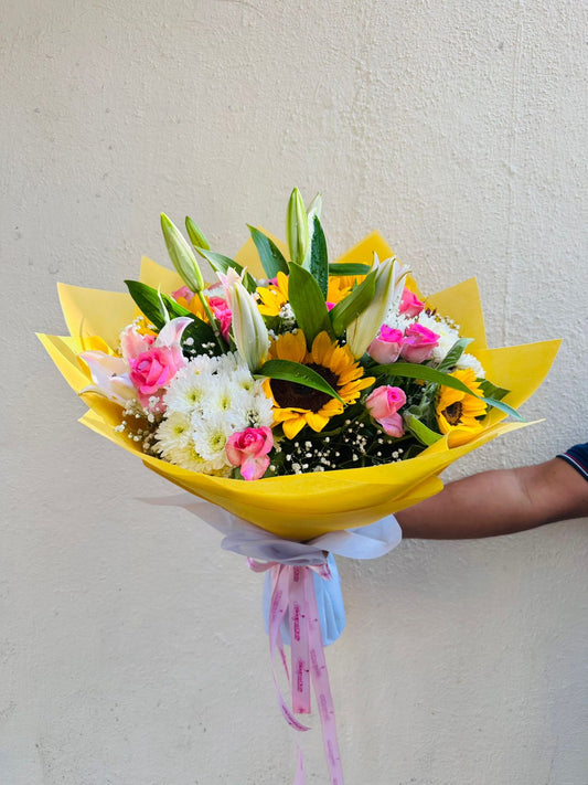 Golden Grace Hand Bouquet