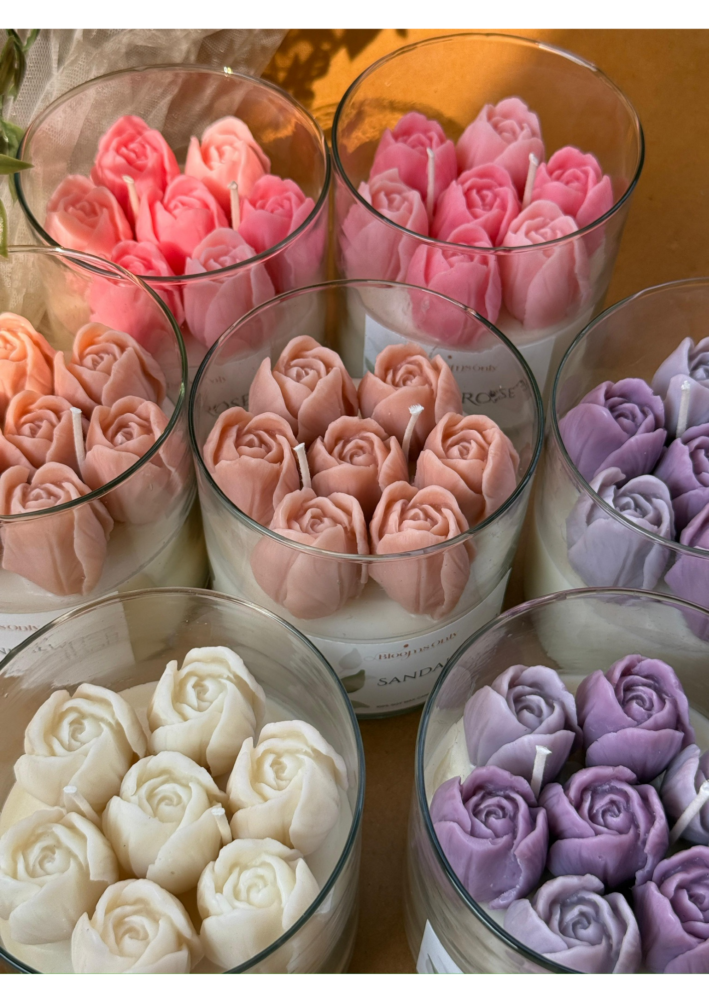 Tulip Jar Candle